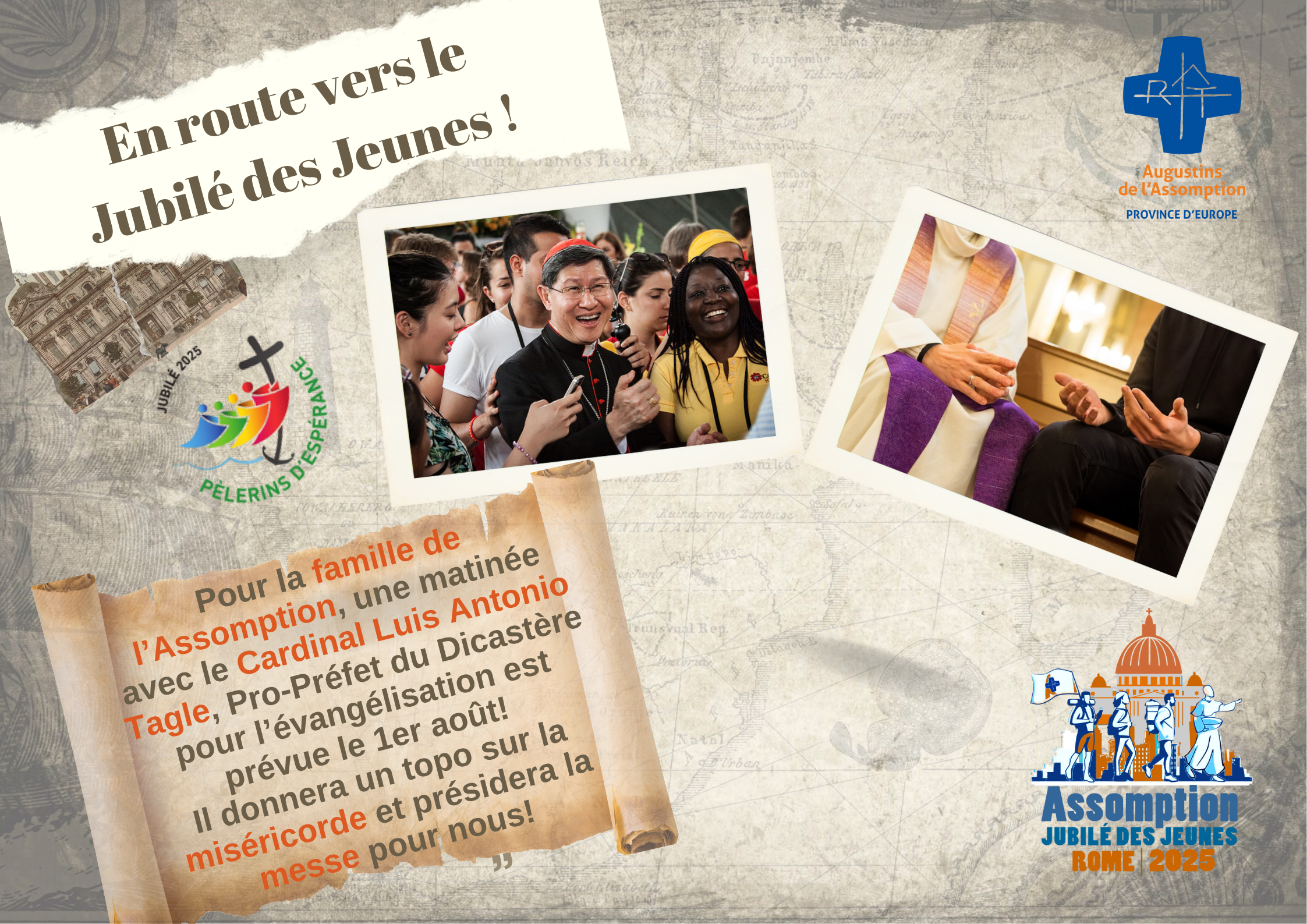 Jubilé des Jeunes : Une matinée avec le Cardinal Luis Antonio Tagle