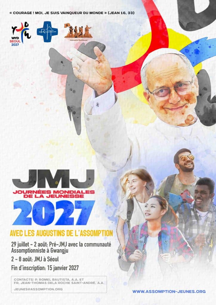Affiche JMJ Seoul et Assomption
